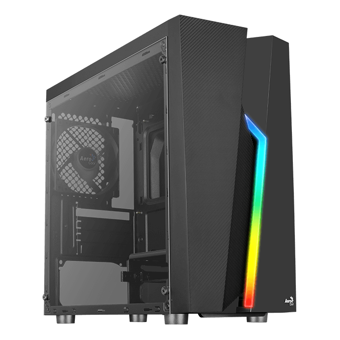 AeroCool Bolt Mini boîtier PC mini-tower RGB verre trempé