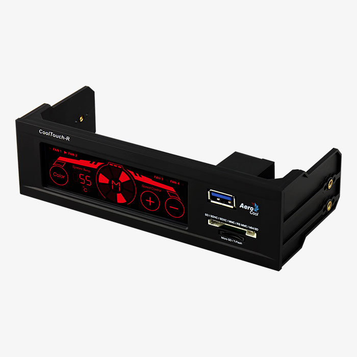 AeroCool CoolTouch-R contrôleur ventilateur tactile 4 canaux
