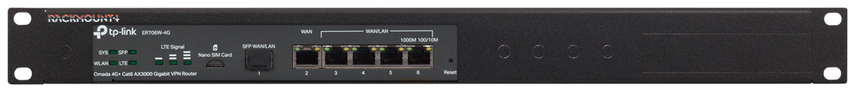 RACKMOUNT.it Omada RM-OM-T2 kit rack 19" ER706 OC200