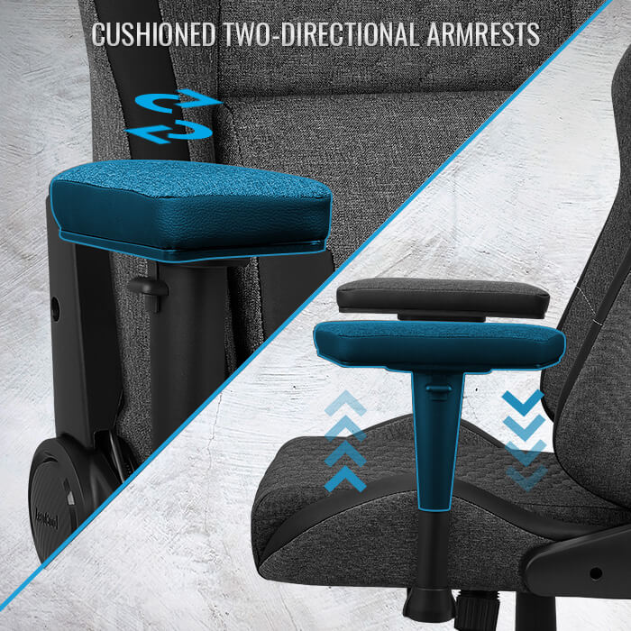 AeroCool Crown AeroWeave chaise gamer tissu respirant