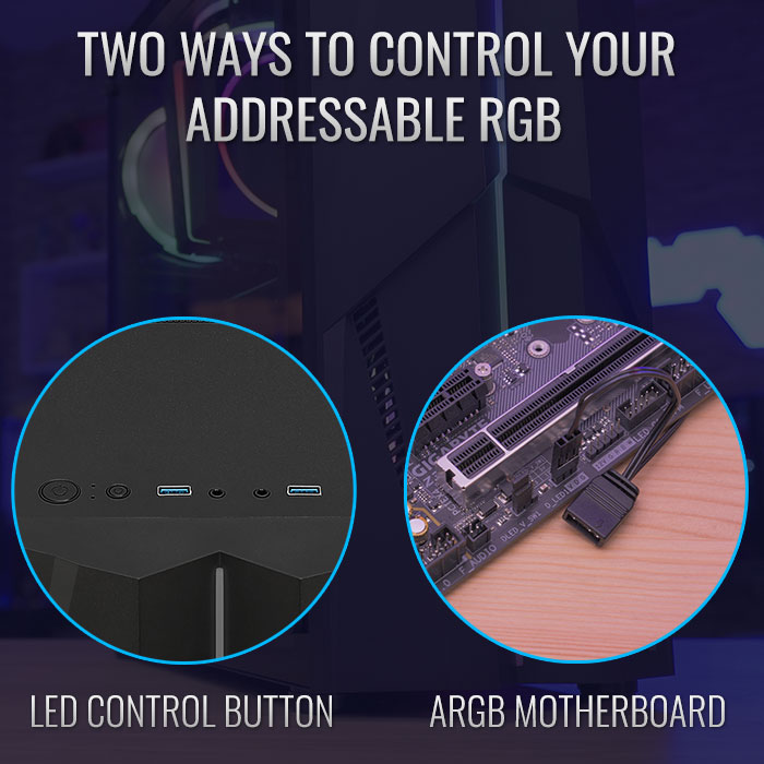 AeroCool Mecha ARGB boîtier PC gaming vitre trempée