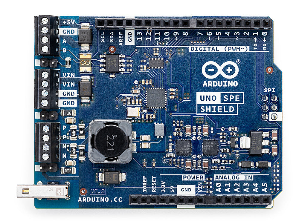 Arduino Boards UNO SPE Shield carte UNO R4 Ethernet