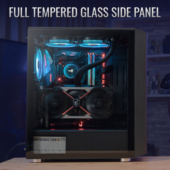 AeroCool Interstellar boitier PC moyen tour gamer