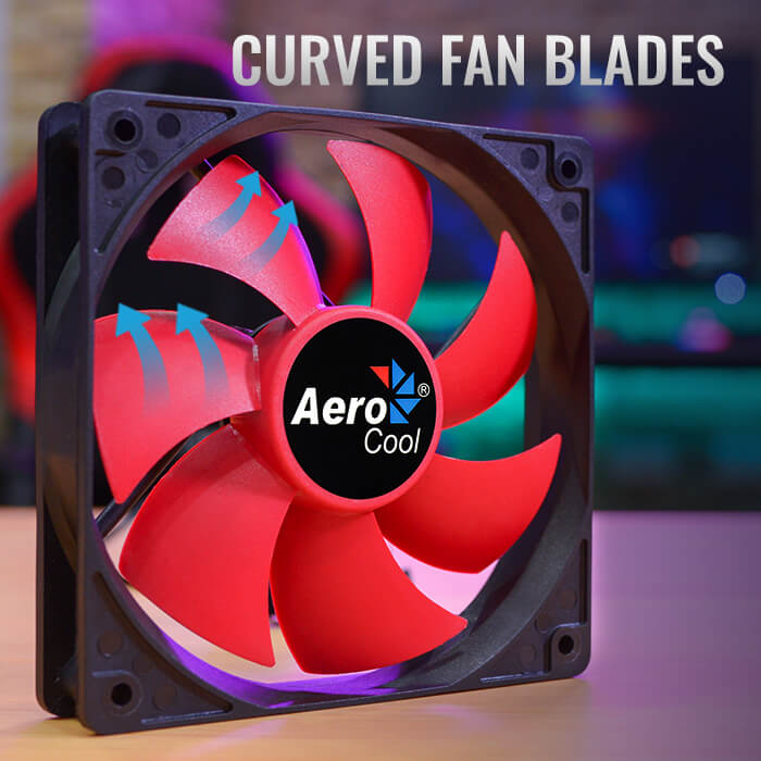 AeroCool Force 12 PWM ventilateur PC 120mm noir