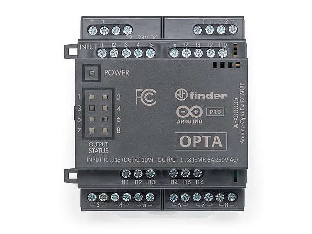 Arduino Pro Opta Ext D1608E module extension 16E/8R