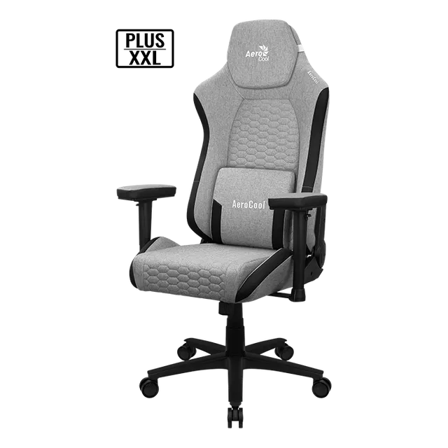 AeroCool CROWN PLUS AeroWeave fauteuil gaming tissu noir