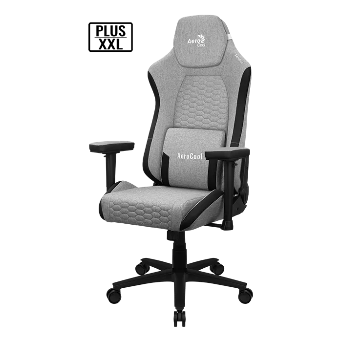 AeroCool CROWN PLUS AeroWeave fauteuil gaming tissu noir