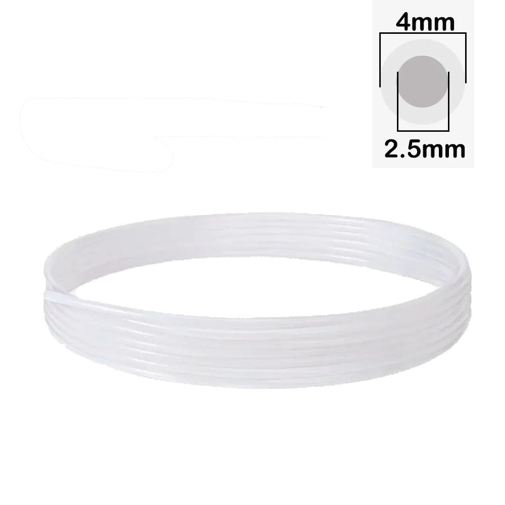 Zimple Pièces détachées Tube PTFE 4 m blanc Bambu Lab