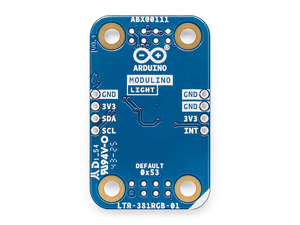 Arduino Modulino Light capteur lumière couleur IR