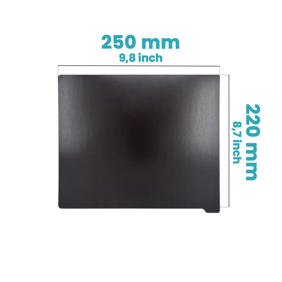 Zimple Base Magnétique High Temp 220x250 mm ZMorph