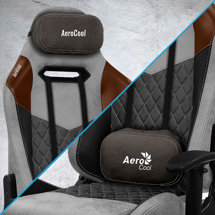 AeroCool Duke chaise gaming tissu respirant 150kg