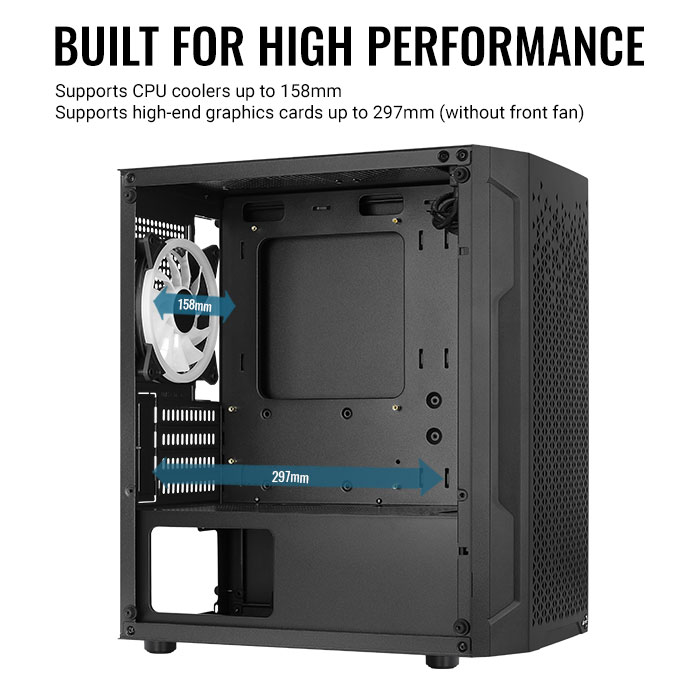 AeroCool Trinity Mini boîtier PC mini tour