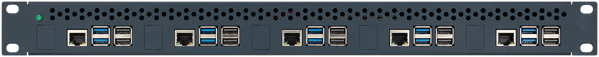 RACKMOUNT.it Raspberry RM-PI-T2 rack 1U 5x Pi5 75W