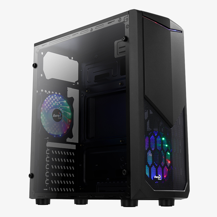 AeroCool Tomahawk-A boîtier PC LED moyen tour