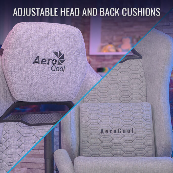 AeroCool Royal AeroWeave chaise gaming tissu