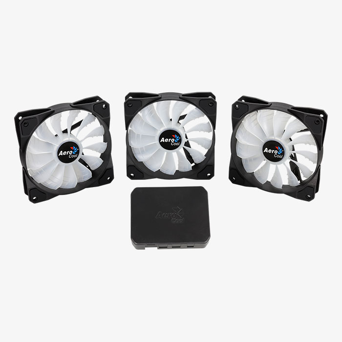 AeroCool P7-F12 Pro ventilateur PC 120mm RGB x3 hub