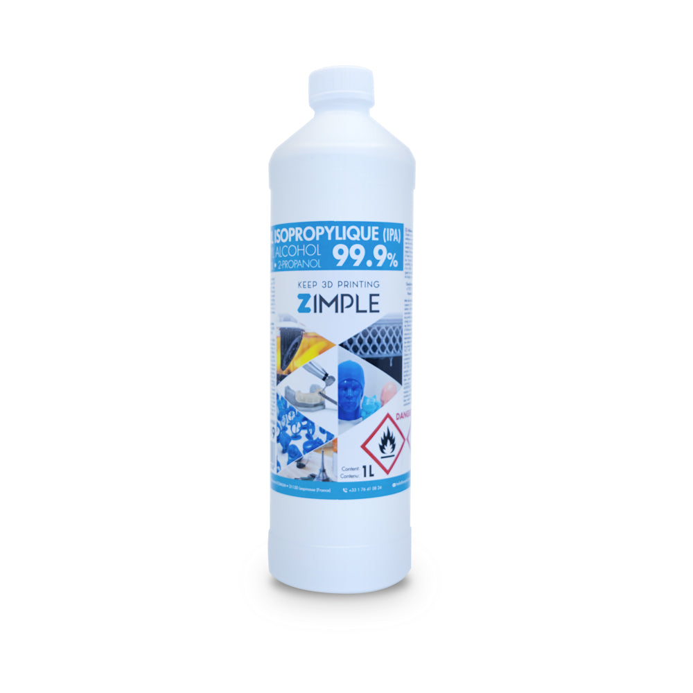 Zimple Alcool Isopropylique IPA 99,99% 1L nettoyant