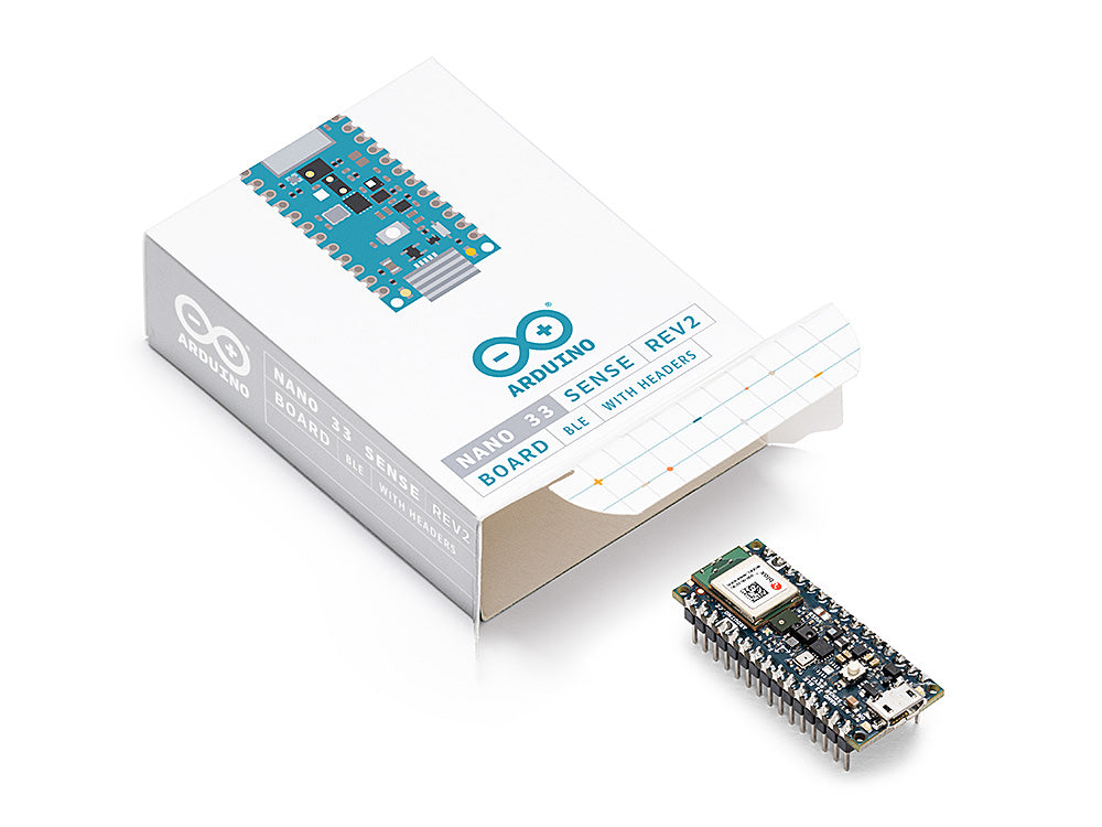 Arduino Nano 33 BLE Sense Rev2 carte avec headers IA