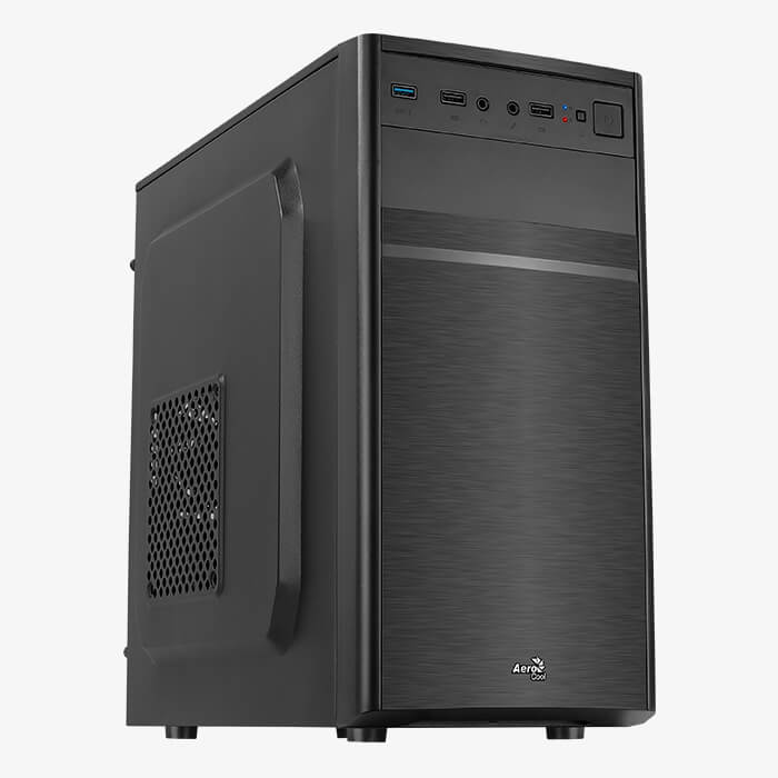 AeroCool CS-103 boîtier PC mini-tour noir ventilé