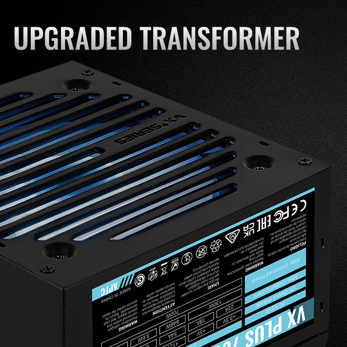 AeroCool VX PLUS Stealth 700 RGB alimentation PC 700W RGB