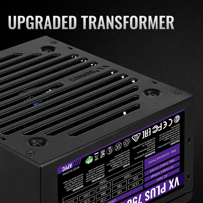 AeroCool VX PLUS 750 Alimentation PC 750W ATX