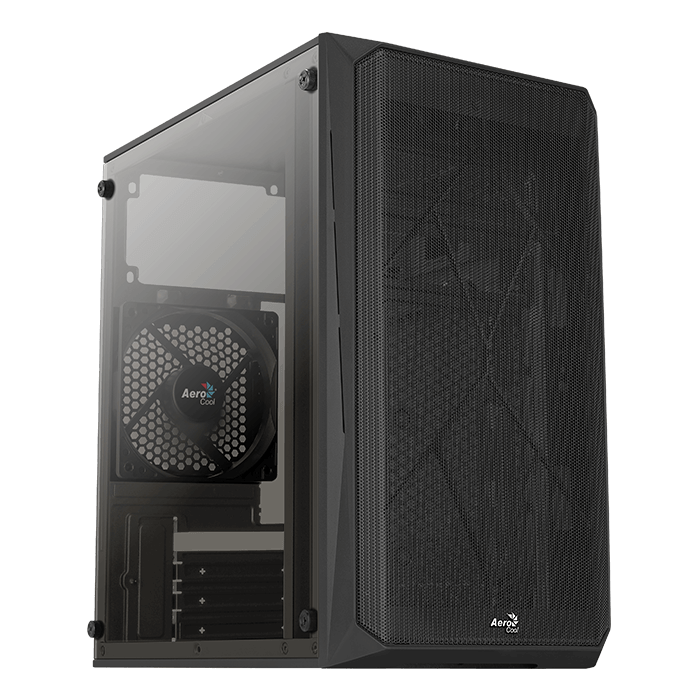 AeroCool CS-107 boîtier PC moyen tour gamer noir