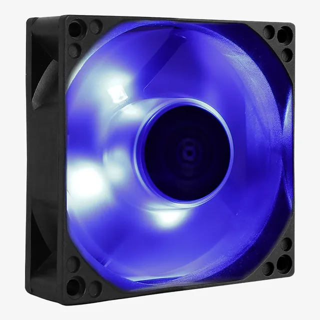 AeroCool Motion 8 Blue-3P ventilateur 8cm LED bleue