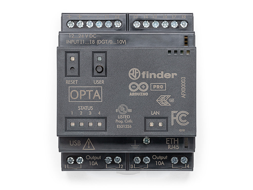 Arduino Opta Lite automate micro PLC Ethernet USB-C