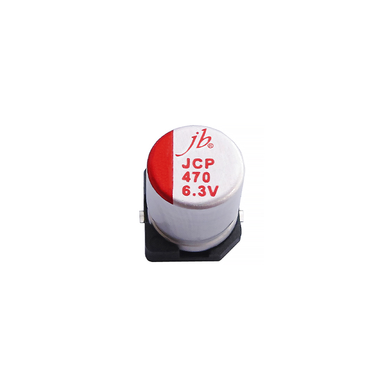 JB Capacitors JCP condensateur polymère alu SMD faible ESR