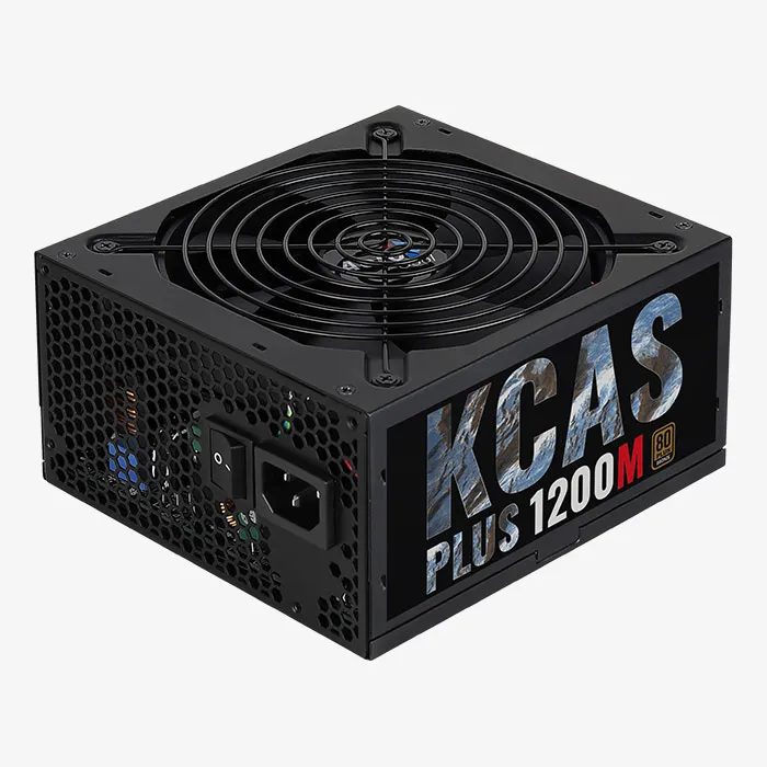 AeroCool KCAS Plus 1200M alimentation 1200W semi-modulaire