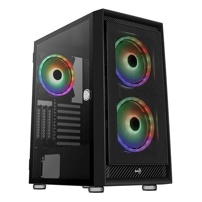AeroCool Graphite ARGB boitier PC moyen tour vitré
