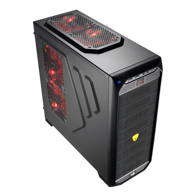 AeroCool VS-92 Black boîtier PC moyen tour noir