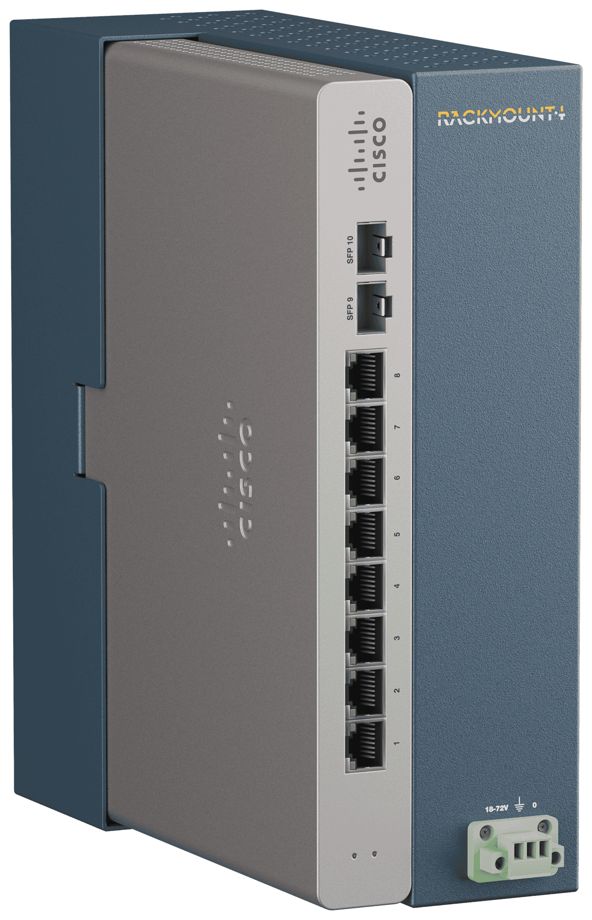 RACKMOUNT.it Cisco Industrial RM-CI-D17 kit rail DIN MS130-8