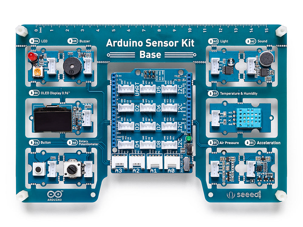 Arduino Sensor Kit Base Grove débutant sans carte Uno
