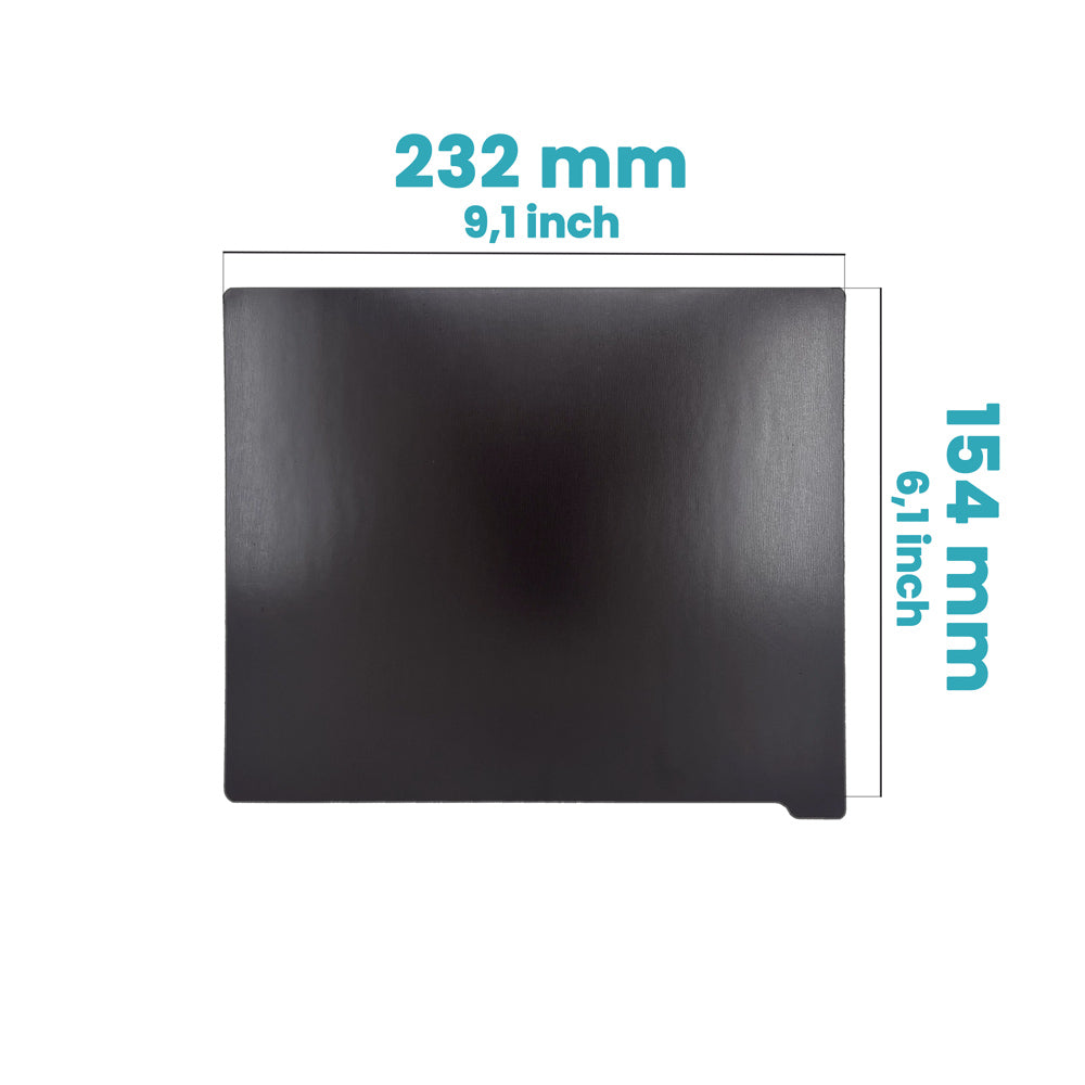 Zimple Ziflex High Temp base magnétique 232x154 mm Flashforge