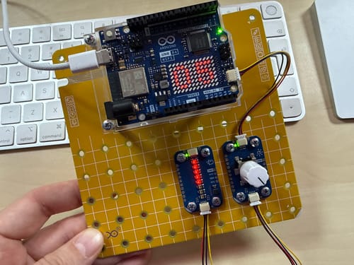 Arduino Plug and Make Kit démarrage 7 projets Modulino