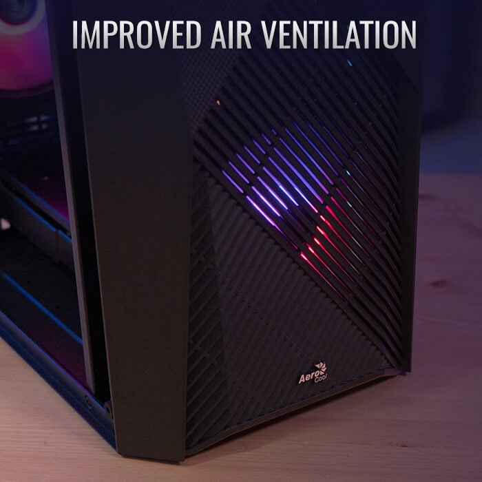 AeroCool Raider Mini boîtier PC mini tour compact noir