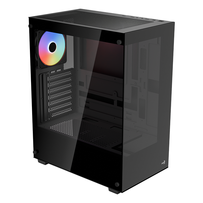 AeroCool Pivot boîtier PC moyen tour gamer noir