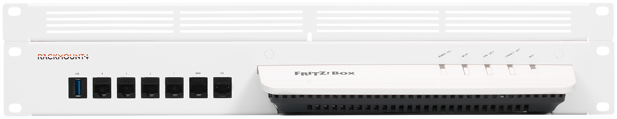 RACKMOUNT.it RM-FB-T7 kit rack 19" FRITZ!Box 7590 AX 7690