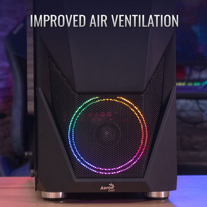 AeroCool Zauron boîtier PC moyen tour vitré