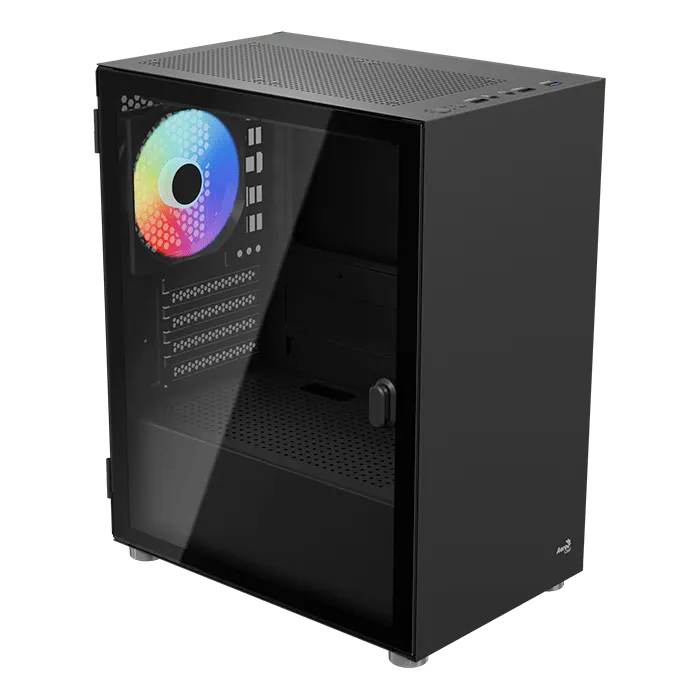 AeroCool CS111 boîtier PC moyen tour noir