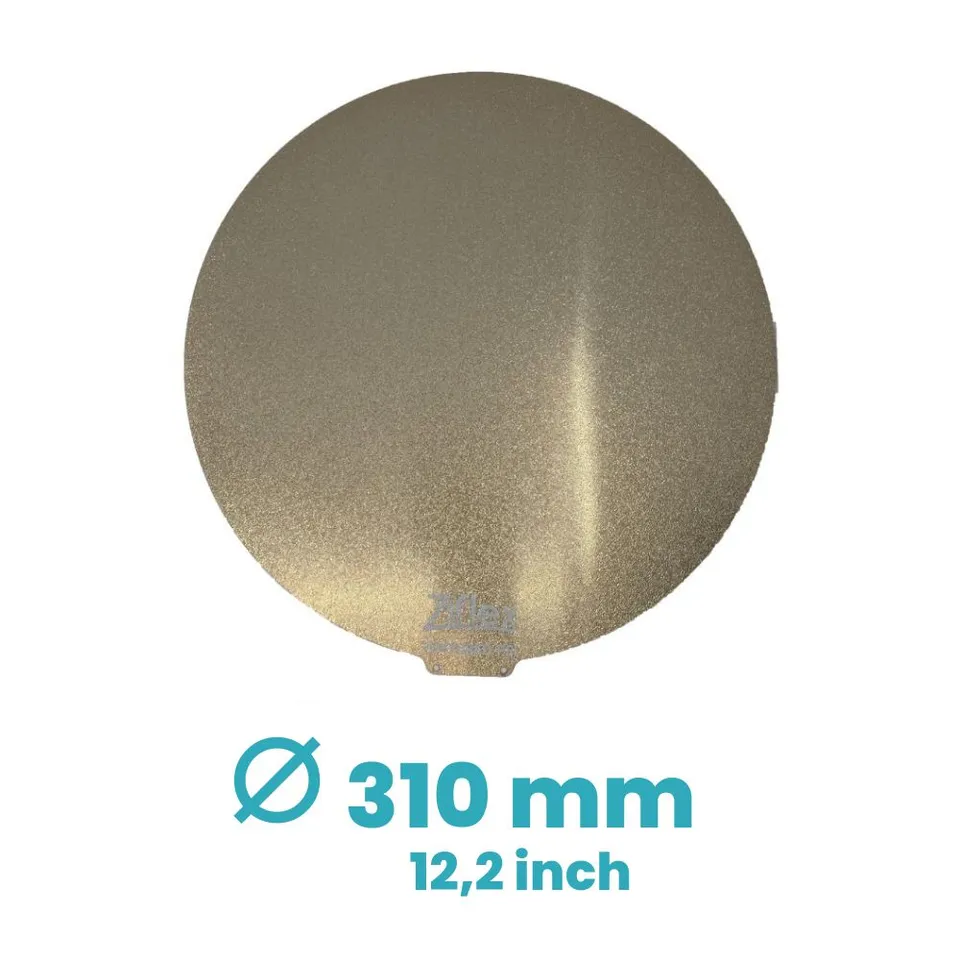 Zimple Ziflex Upper Surface PEI ronde 310mm V400 texturée