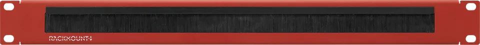 RACKMOUNT.it AC-BP3-WGR panneau brosse 1U 19" rouge
