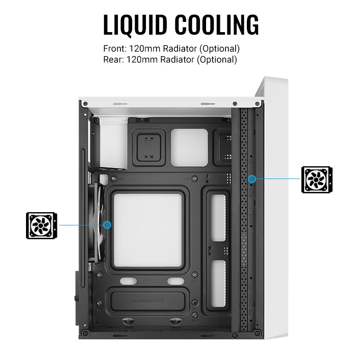AeroCool CS-109 White boitier PC blanc