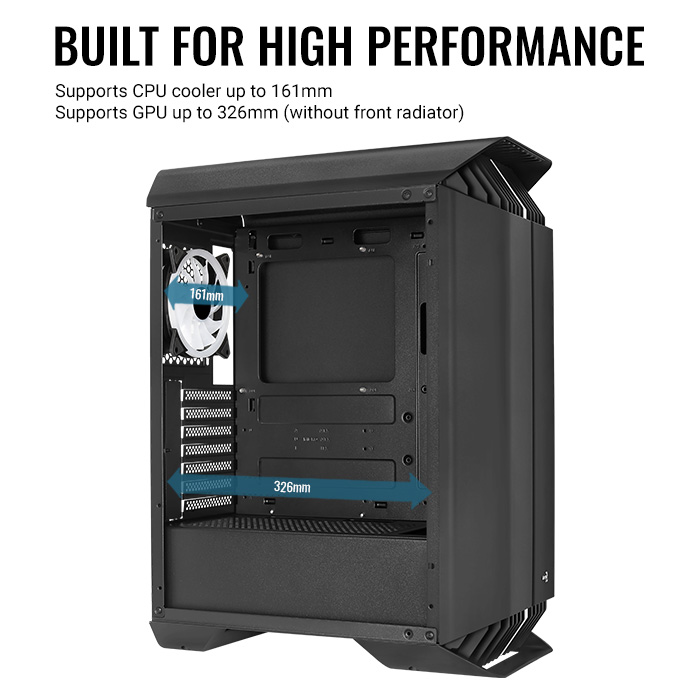 AeroCool Gladiator Duo Boîtier PC RGB ATX