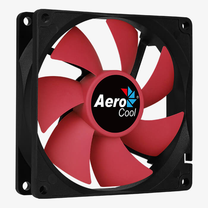 AeroCool Force 9 ventilateur boîtier 90 mm noir