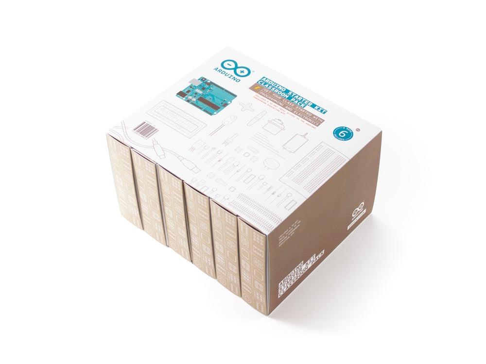 Arduino Starter Kit Classroom Pack italien 6 kits Uno
