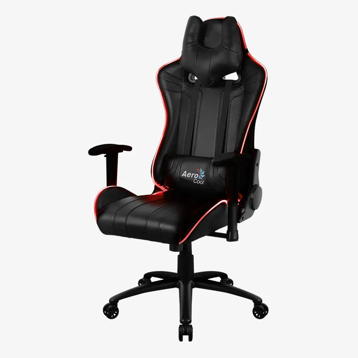 AeroCool AC120 AIR RGB chaise gamer LED cuir synthétique