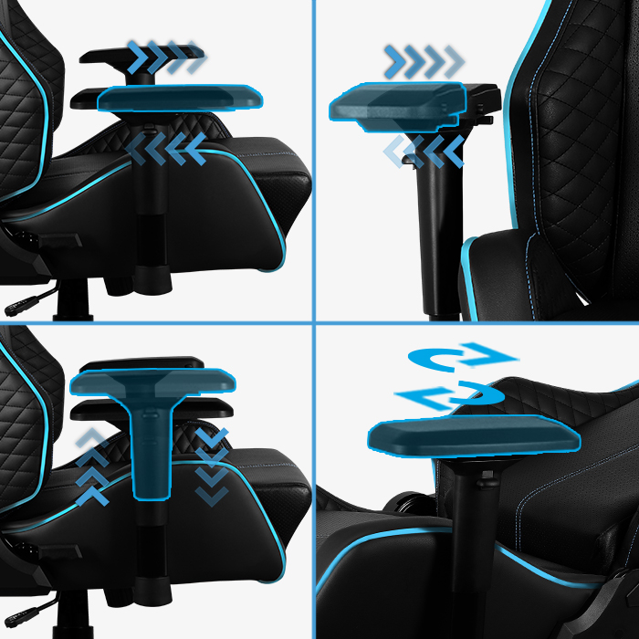 AeroCool P7-GC1 Air Chaise Gaming Respirante Noir