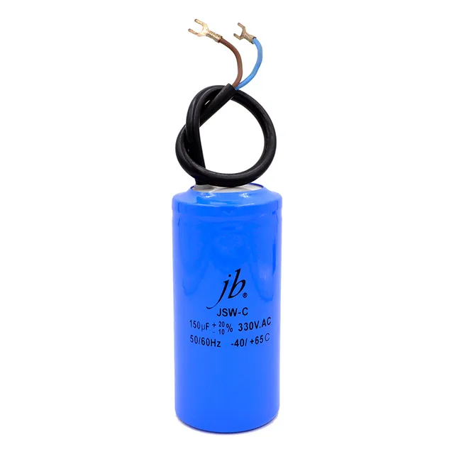 JB Capacitors JSW condensateur démarrage moteur monophasé